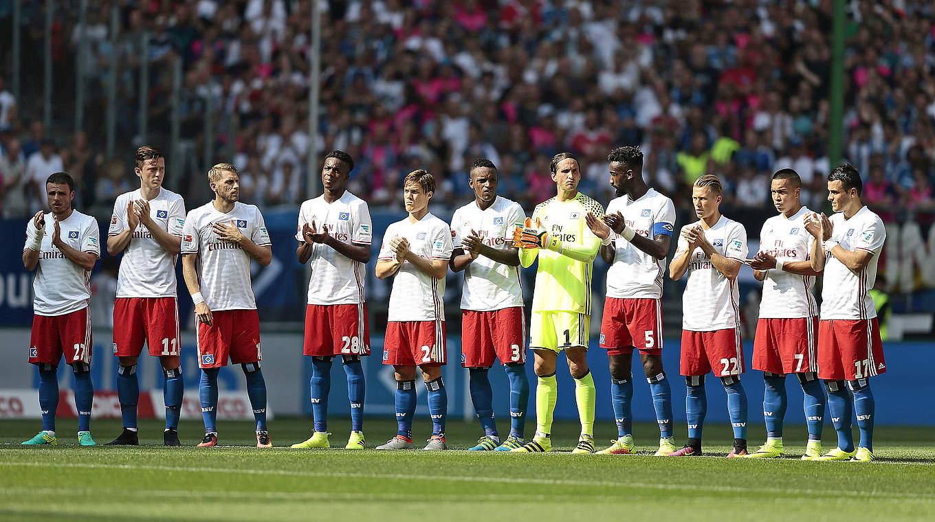 Vor dem 1800. Bundesliga- und 900. Auswärtsspiel: "Liga-Dino" Hamburger SV © 2016 Getty Images