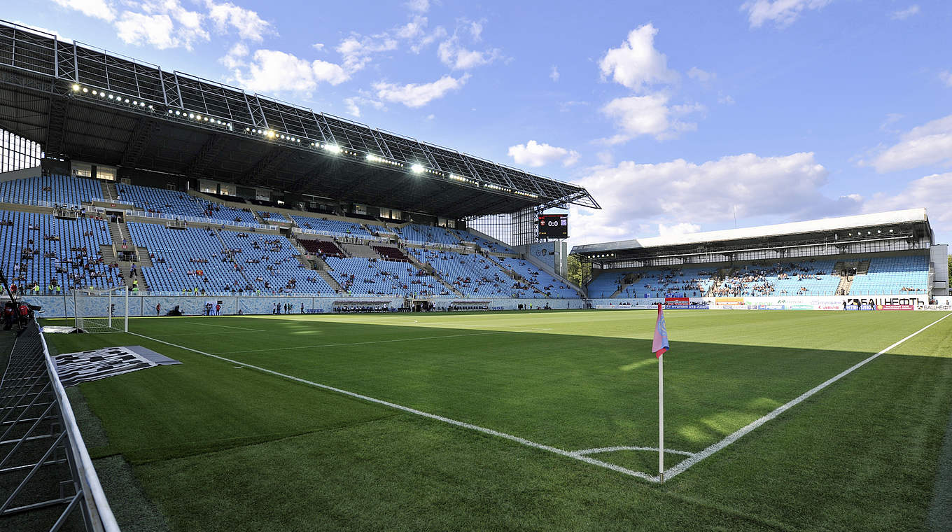 Russische Festung: In der Arena Khimki ist die Nationalmannschaft noch ungeschlagen © 2011 AFP