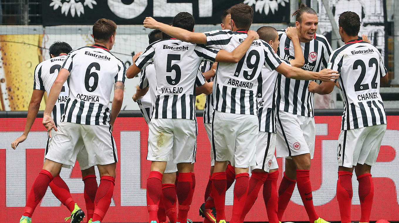 Frankfurt have no beaten both Schalke and Leverkusen at home this season © 2016 Getty Images