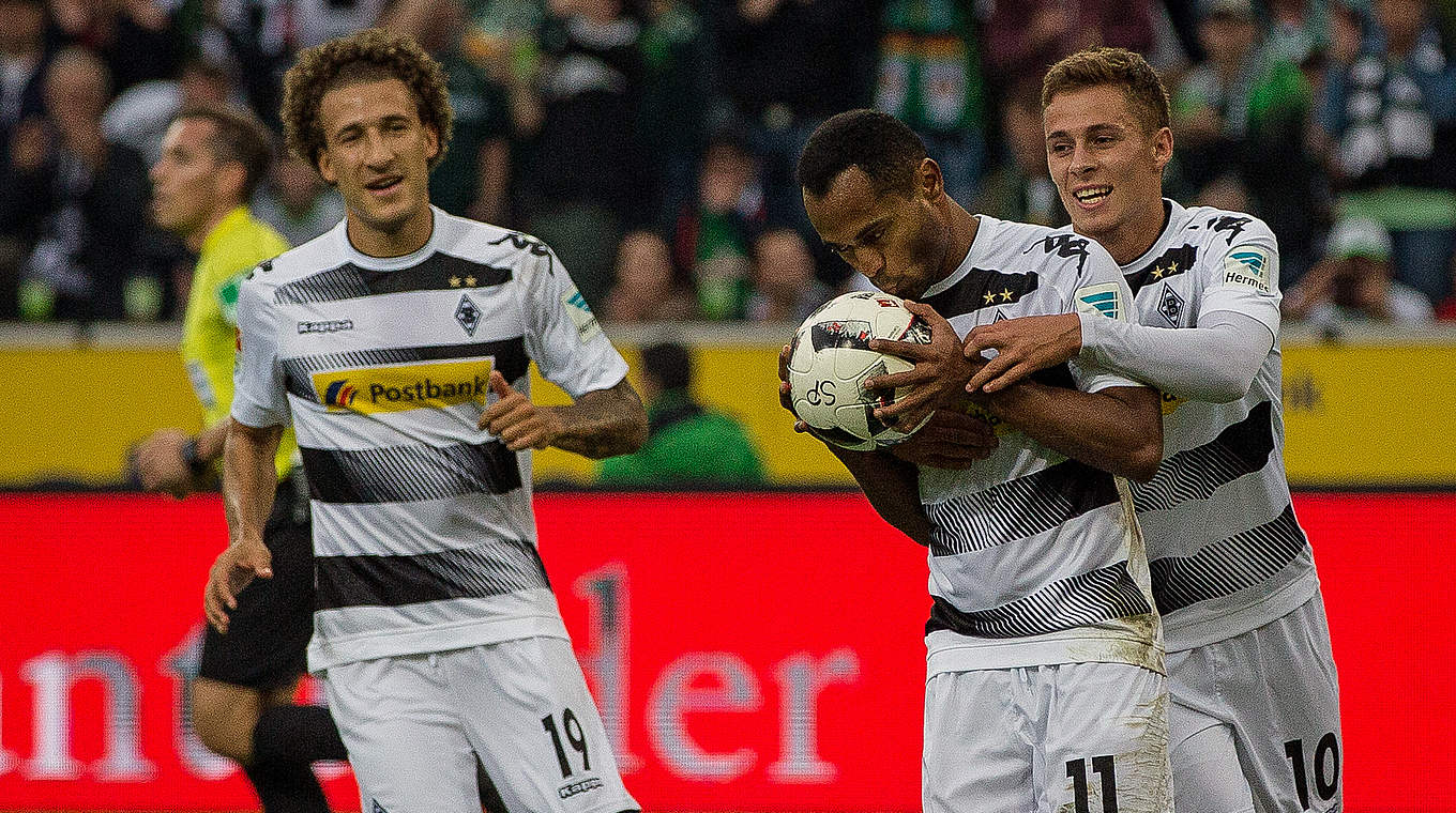 Borussia killed the game off in the first half against Werder © 2016 Getty Images