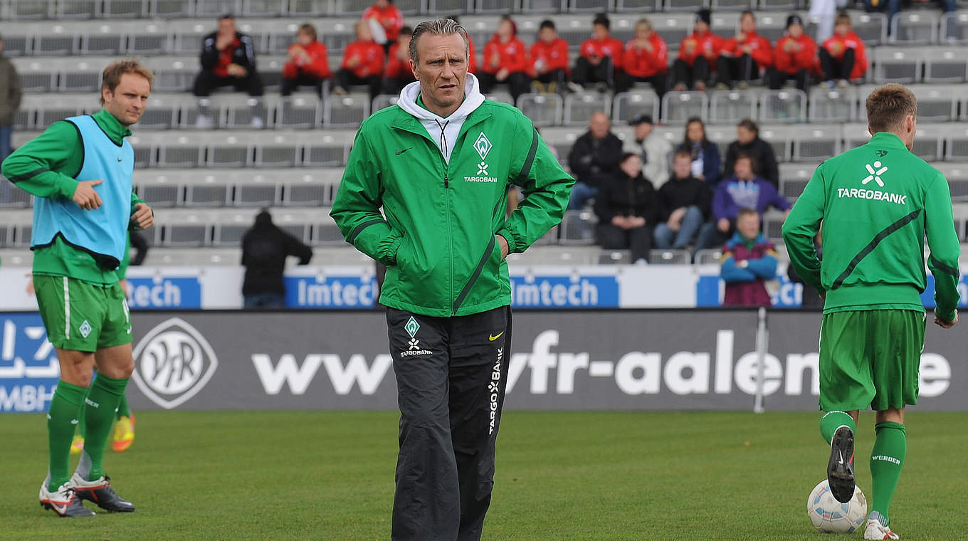 Übernimmt bei Bremens U 23 als Trainer die Verantwortung: Urgestein Thomas Wolter  © 2012 Getty Images