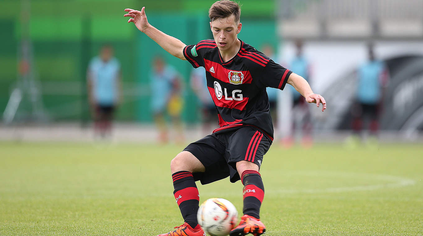 Bald wieder zurück bei Bayer 04 Leverkusen: der U 17-Nationalspieler Adrian Stanilewicz © 2016 Getty Images
