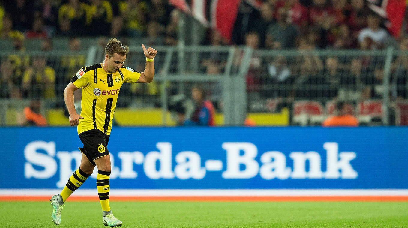 Götze: "It was a nice feeling to experience the atmosphere" © 2016 Getty Images