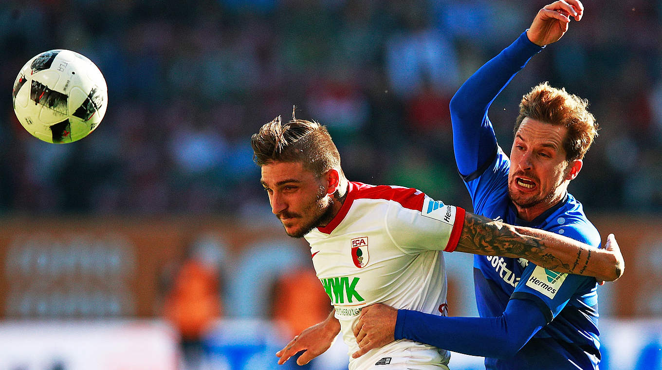 Augsburg earned a first home win of the season against Darmstadt © 2016 Getty Images