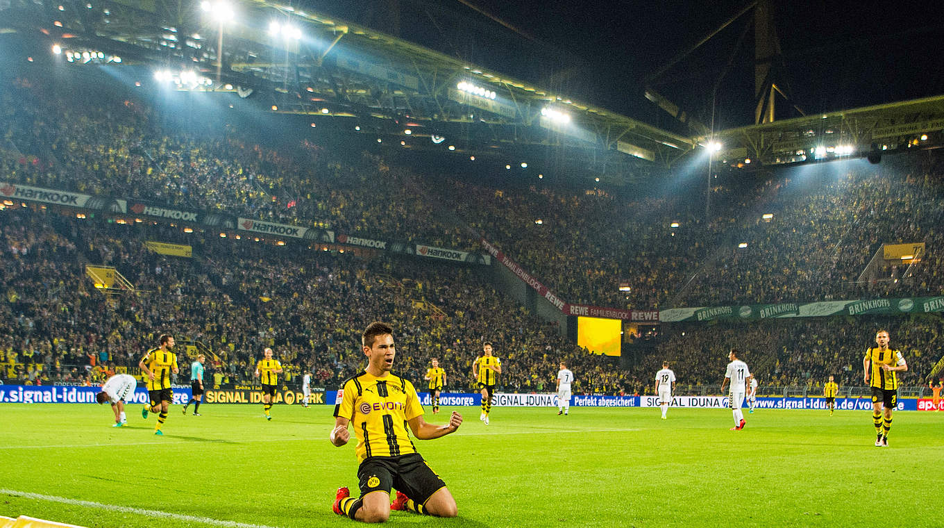 Daheim eine Macht: Borussia Dortmund nun seit 24. Heimspielen unbesiegt © 2016 Getty Images