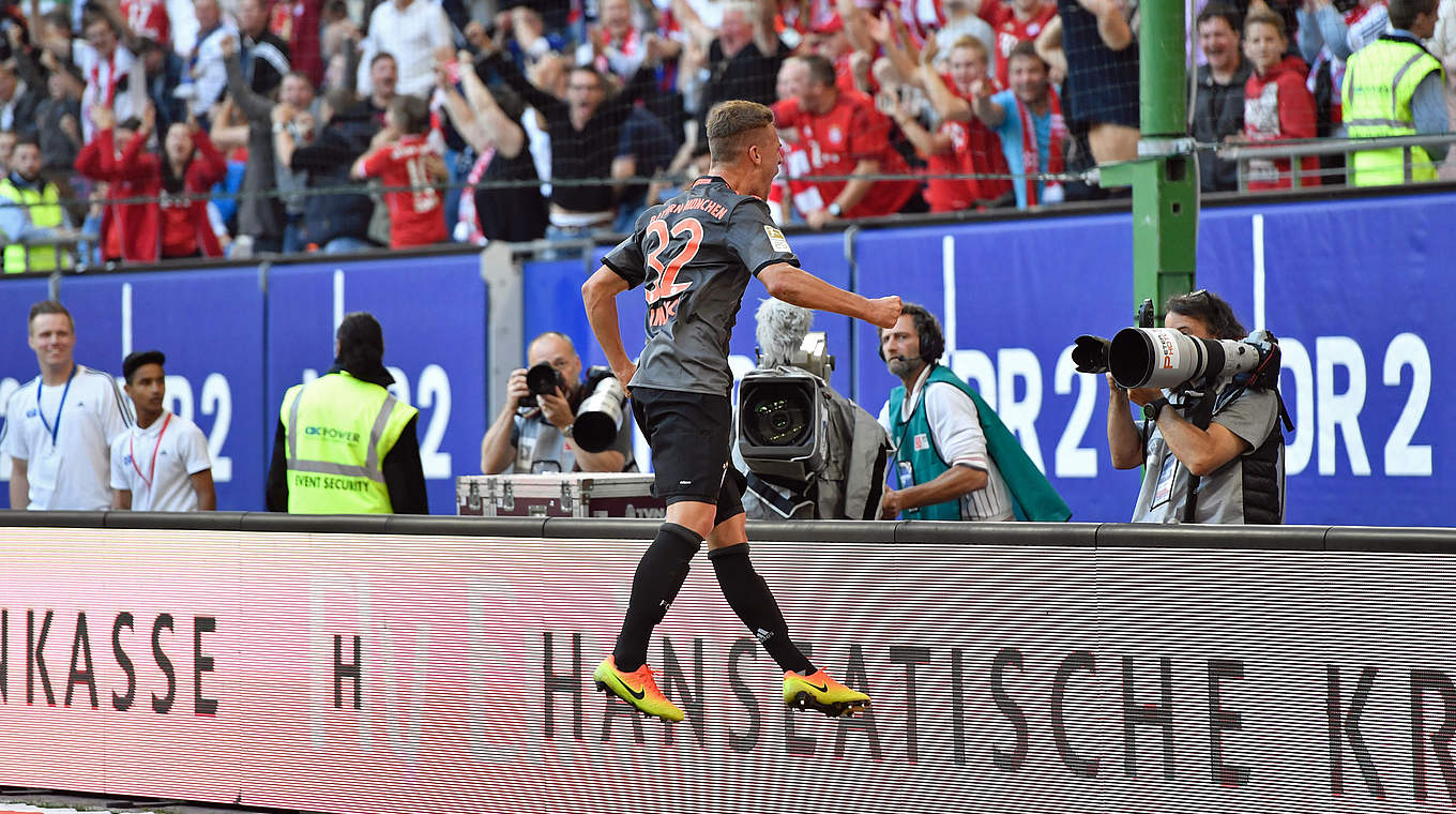 Kimmich: "... zum Glück noch das Tor gemacht" © AFP/Getty Images