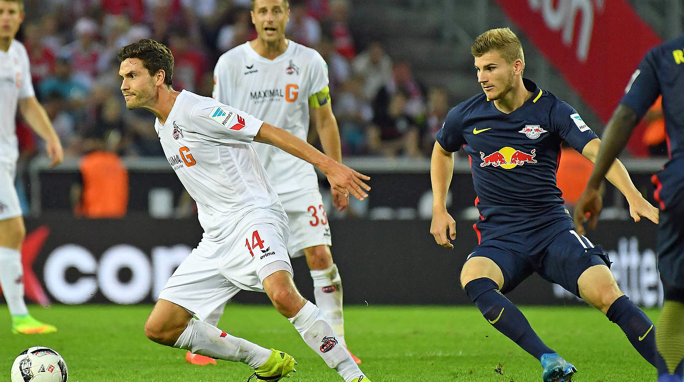 Jüngster Spieler im Hunderter-Klub: U 21-Nationalspieler Timo Werner (r.) © imago/Nordphoto