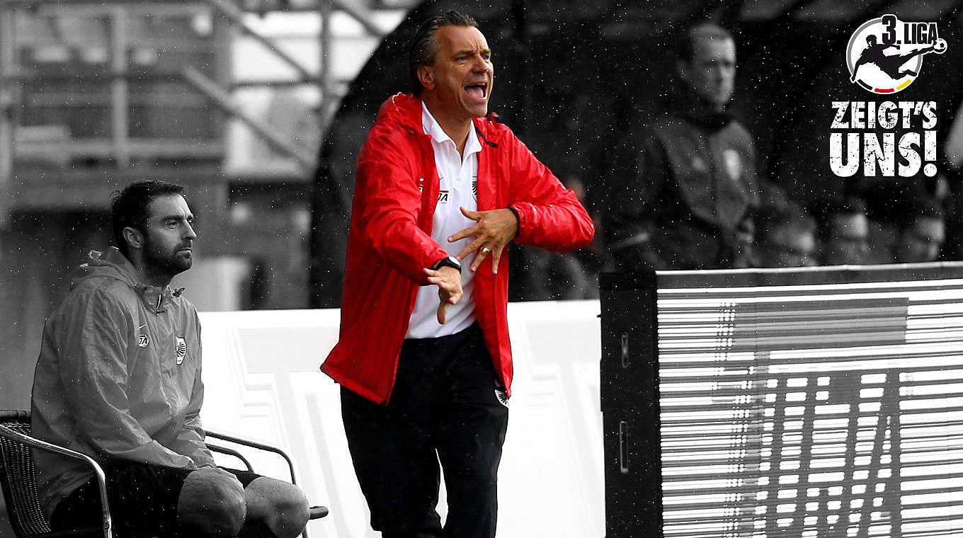 Preußen-Coach Horst Steffen: "Alle Zweifler haben gesehen, dass wir eine Einheit bilden" © Getty/DFB