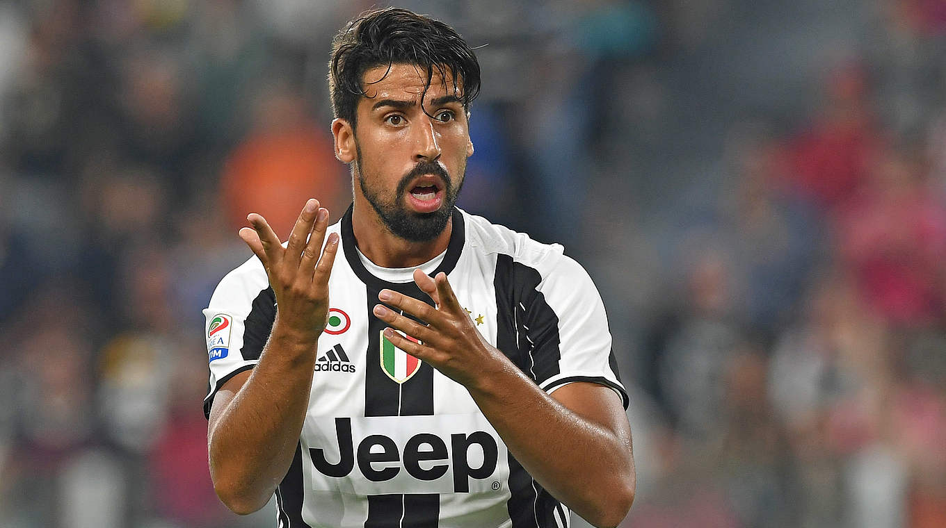 Sami Khedira will be away to Dinamo Zagreb with his Juventus side. © 2016 Getty Images