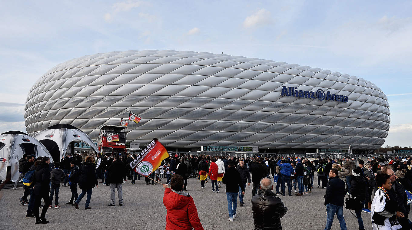 Das meistbesuchte Stadion Deutschlands im ersten Halbjahr 2016: die Allianz Arena © 2016 Getty Images