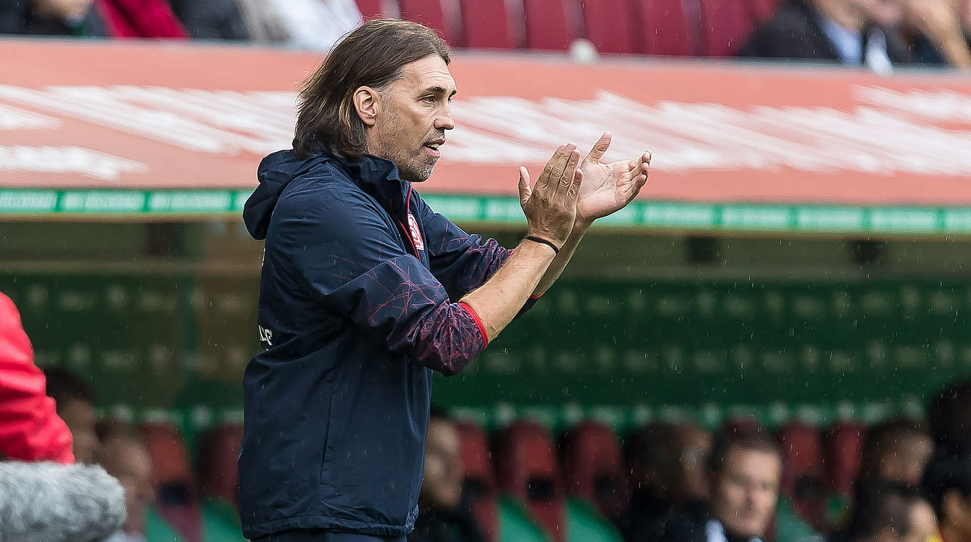 Mainz manager Martin Schmidt made the right substitutions  © 2016 TF-Images