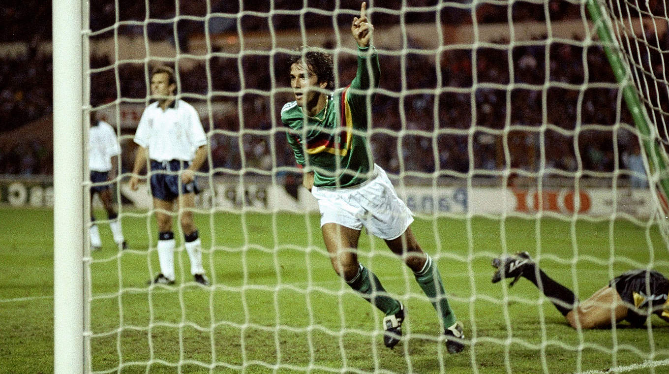 Siegtor per Kopf: Karl-Heinz Riedle (v.) trifft 1996 - der dritte deutsche Sieg in Wembley © Getty Images