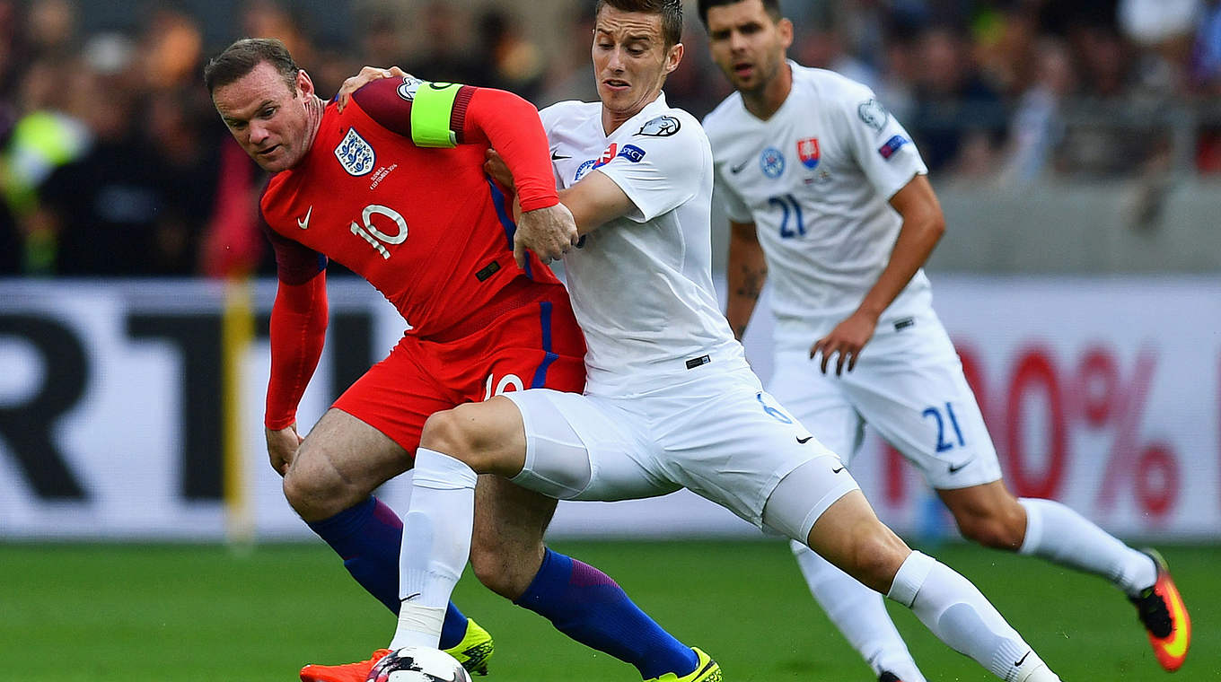 Englands Feldspieler mit den meisten Länderspielen: Wayne Rooney (l.) © Getty Images