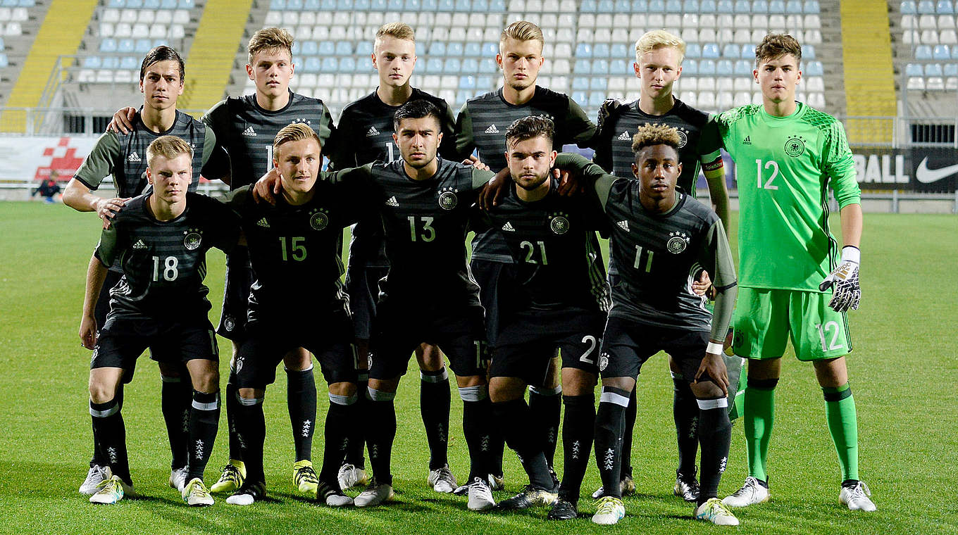 Können noch Turniersieger werden: die Jungs der U 17-Nationalmannschaft © 2016 Getty Images