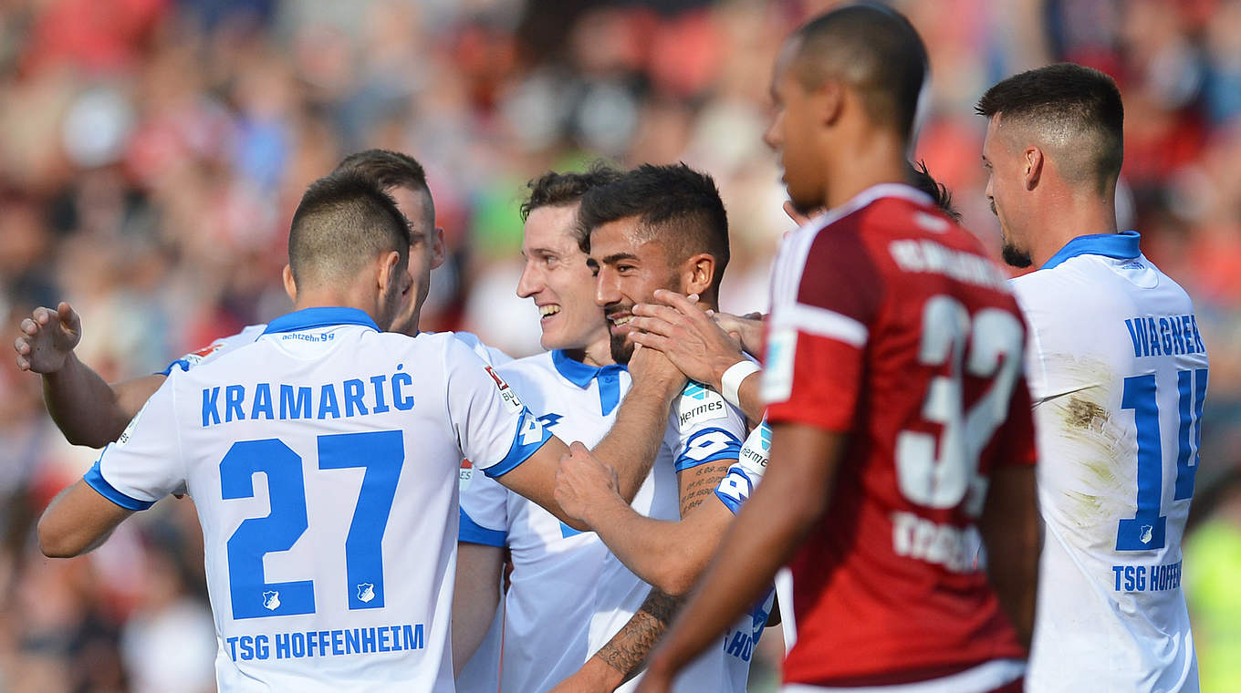 Hoffenheim have recorded back-to-back wins and remain unbeaten this season © 2016 Getty Images