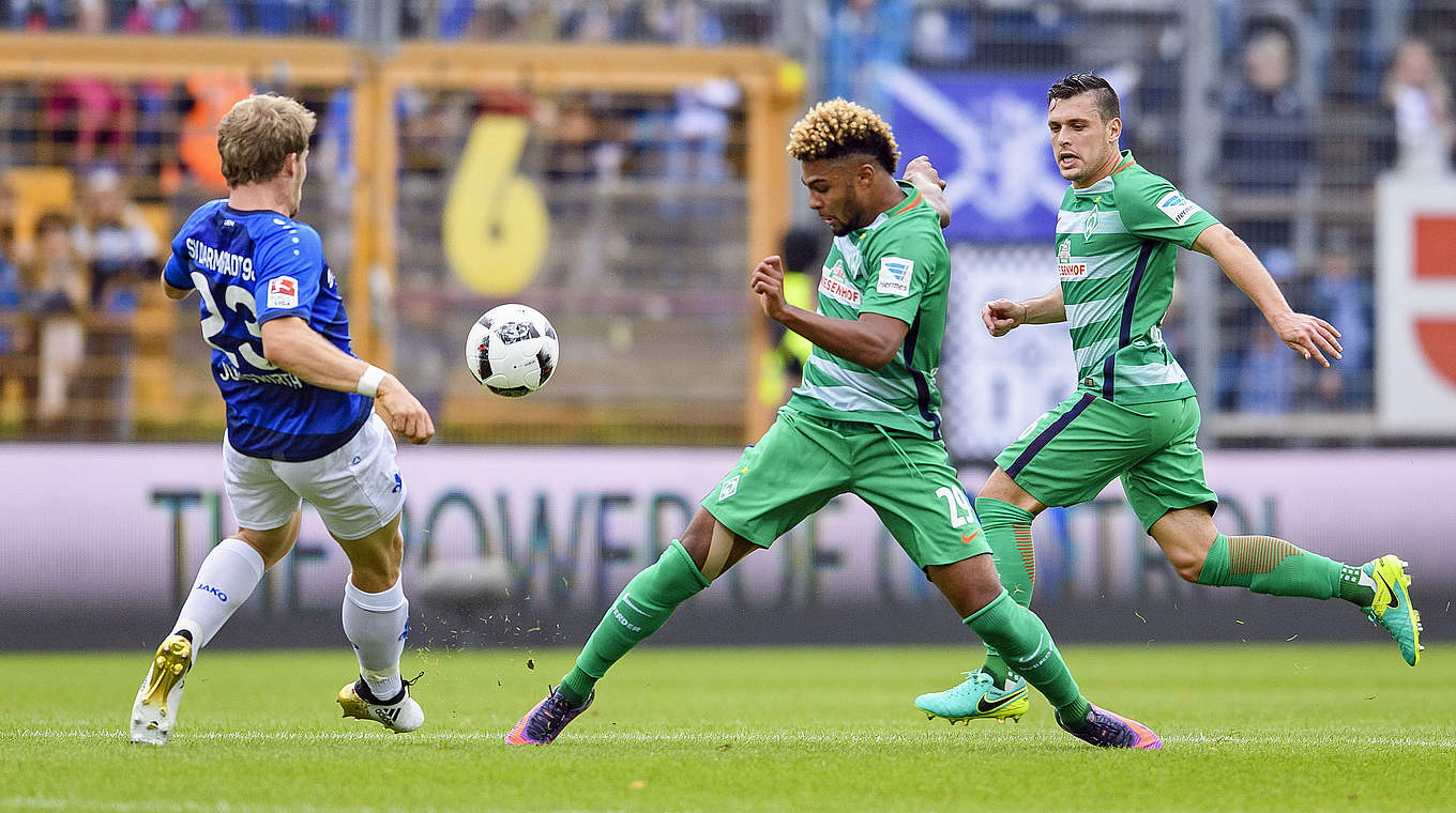 Werder will feel it was two points lost after coming back to lead against Darmstadt © 2016 Getty Images