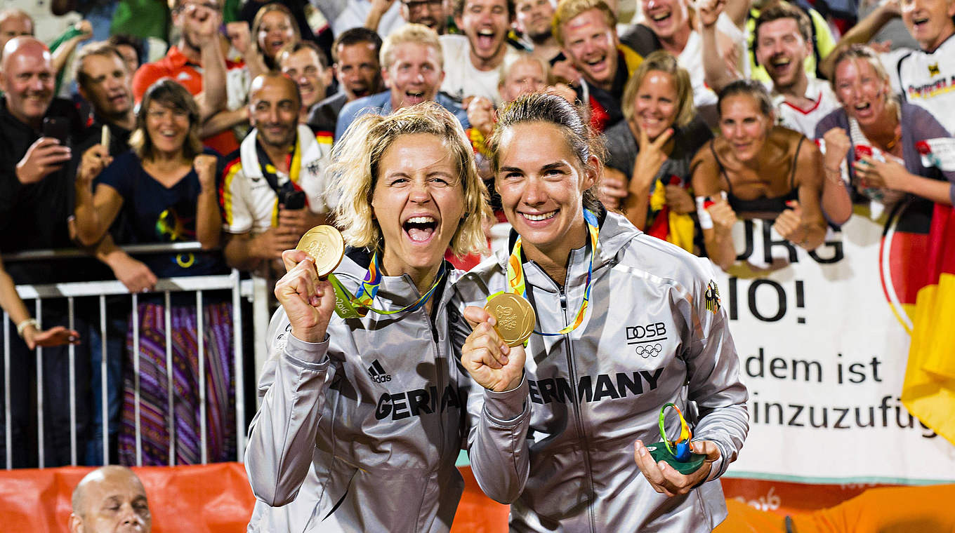 Ludwig (l.) und Walkenhorst gewinnen Gold bei Olympia 2016 in Rio - ohne Satzverlust © imago