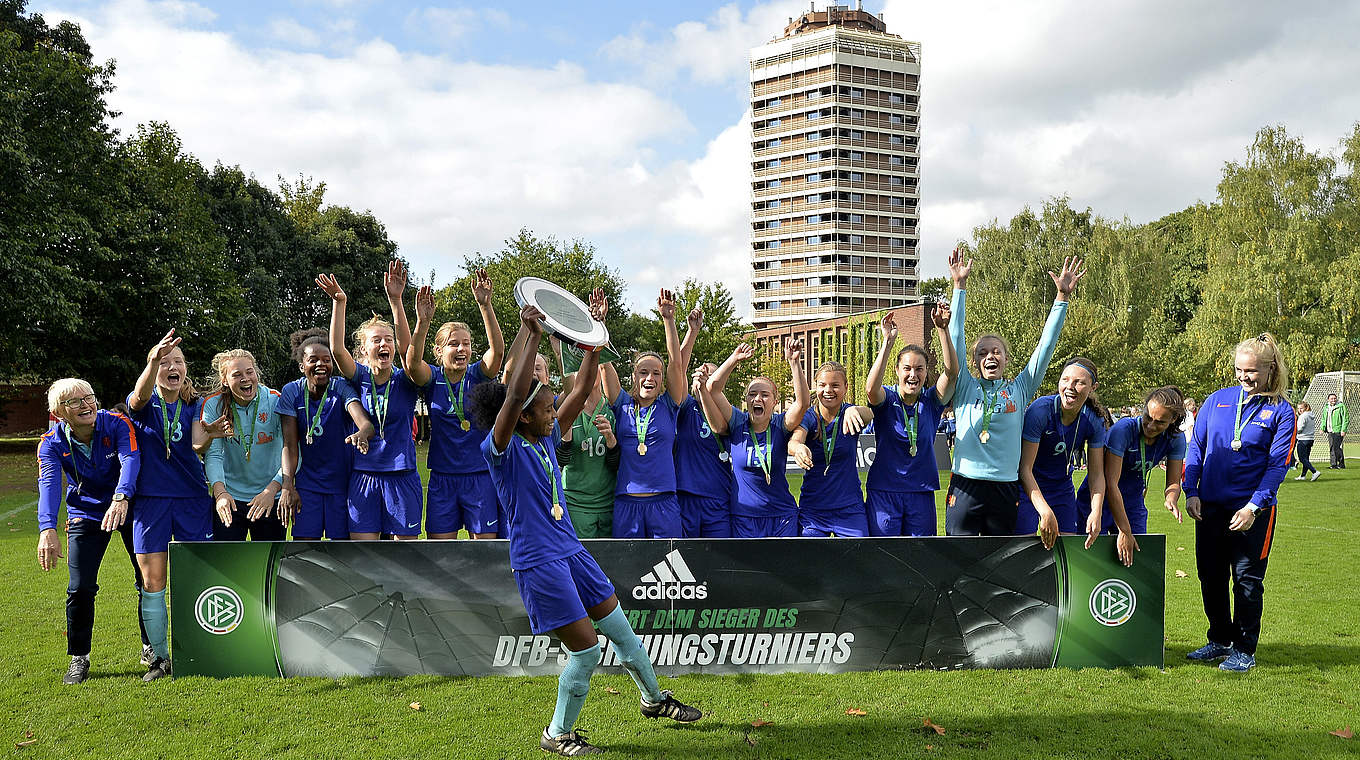 Sieger des U 18-Frauen-Länderpokals: CTO Niederlande U 18 © 2016 Getty Images