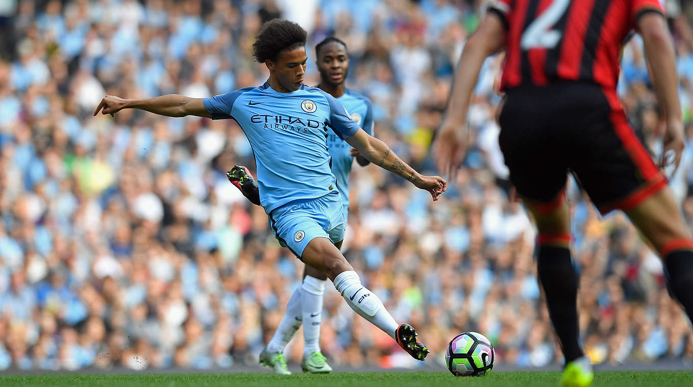 Sané: "I can hardly wait to start a match for Manchester City"  © 2016 Getty Images