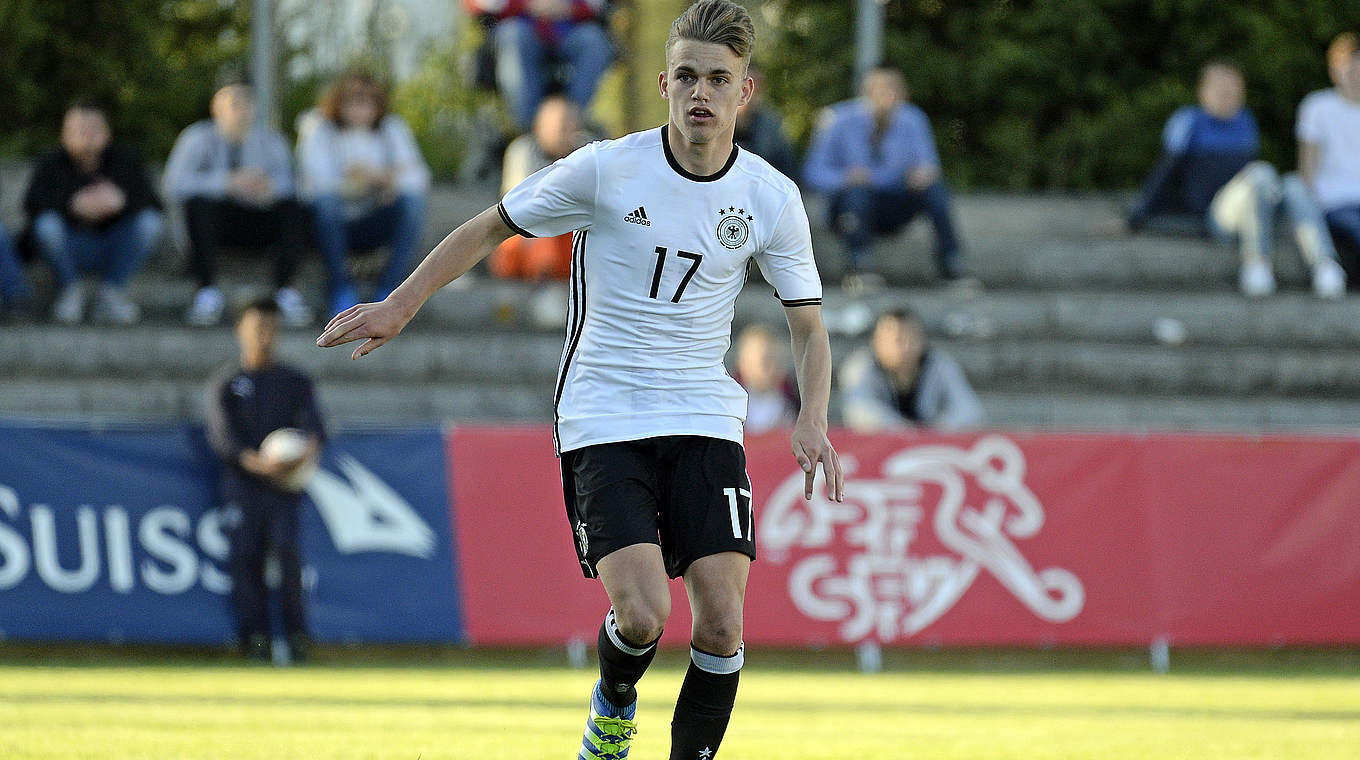 Treffsicher für Lautern im DFB-Juniorenpokal: U 19-Nationalspieler Nicklas Shipnoski © 2016 Getty Images