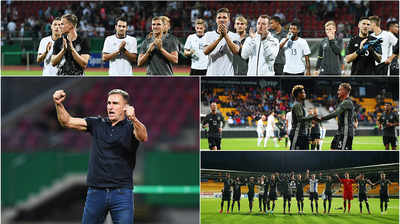 "We want to carry on this successful period for the U21s." - Head coach Stefan Kuntz  © Getty Images/DFB