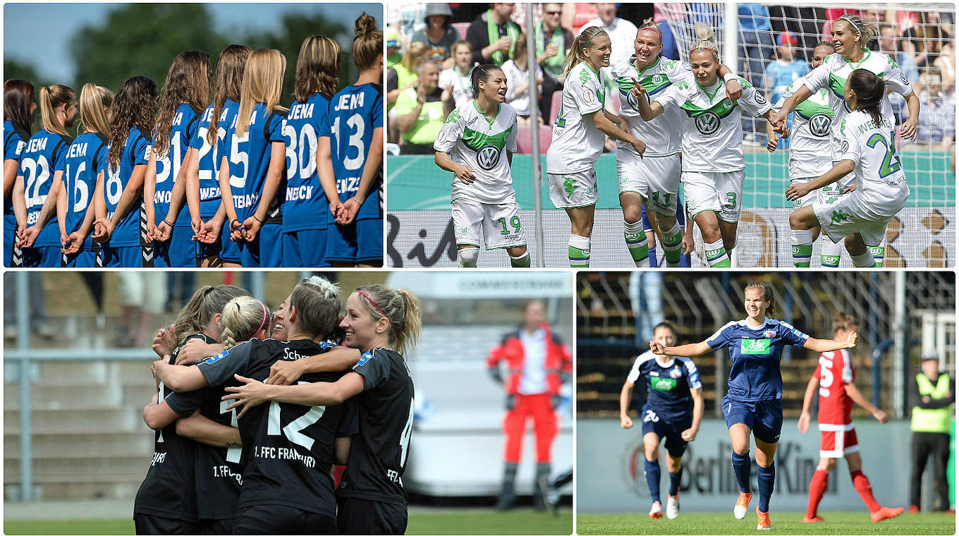 Zweite Runde des DFB-Pokals der Frauen: Unter anderem mit Bremen vs. Potsdam © Alfred Harder/DFB