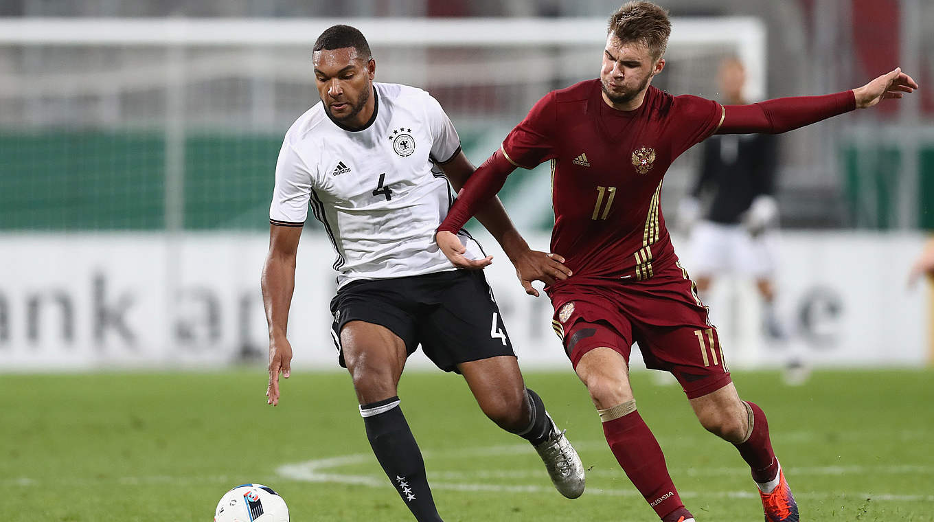 Jonathan Tah returned from the first team to the U21s. © 2016 Getty Images