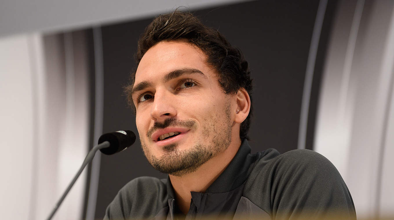 Hummels: "We're not bothered by the favourites tag." © GES