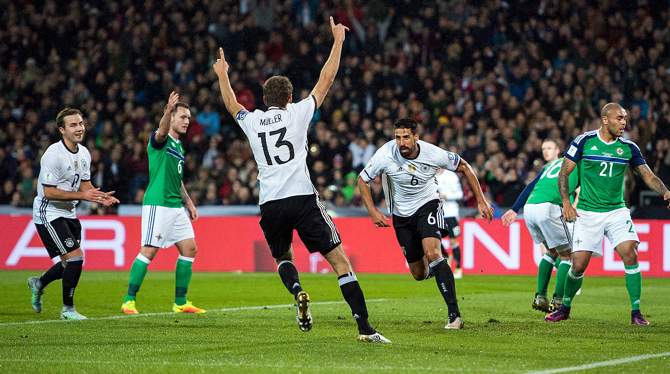 Begeistert auch die TV-Zuschauer: Deutschlands Sieg gegen Nordirland © GES/Marvin Ibo GŸngšr