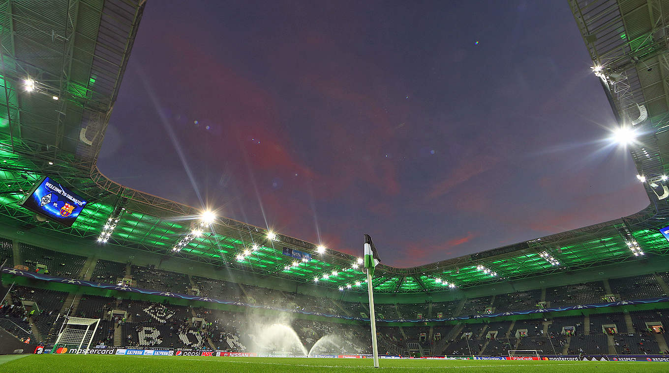Borussia Mönchengladbach: Borussia-Park (54.014 Plätze) © 2016 Getty Images