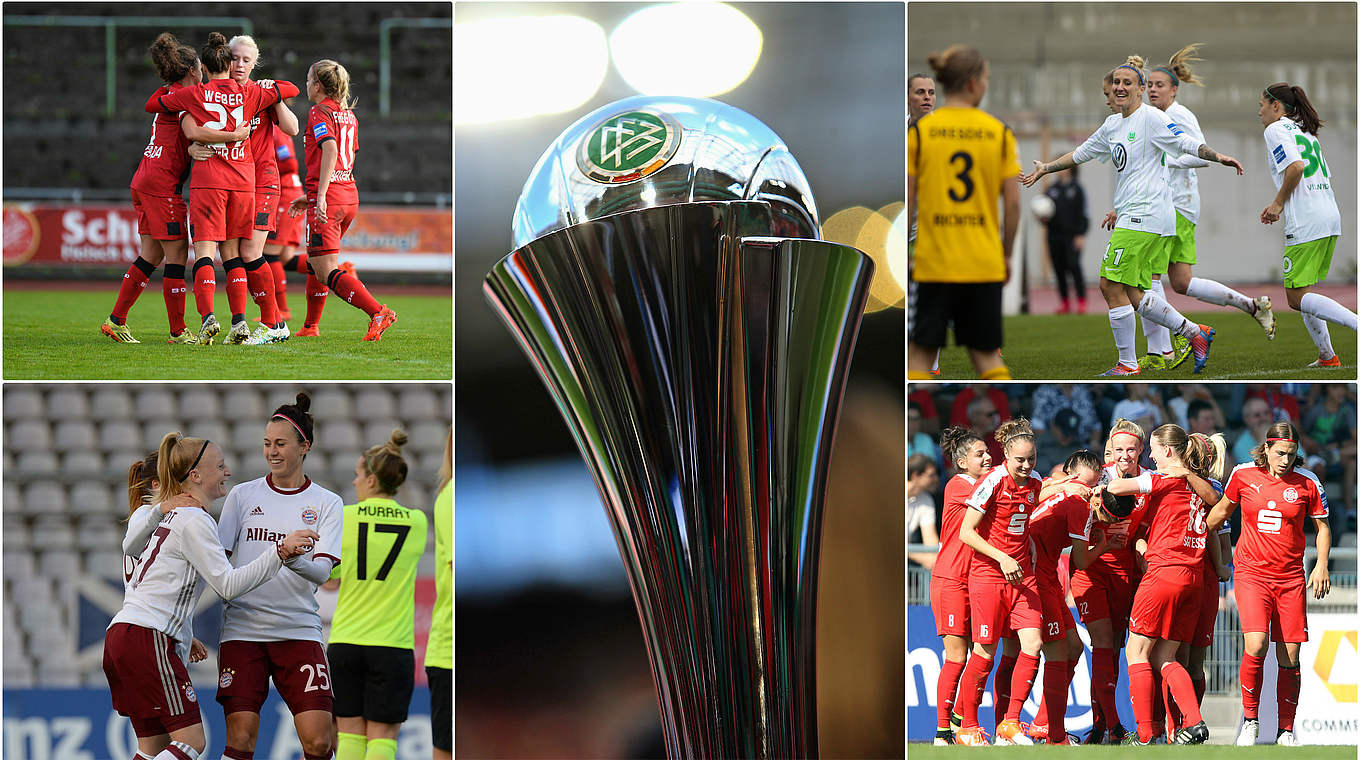Alle wollen nach Köln: Die Achtelfinalpaarungen des DFB-Pokals stehen fest © Kuppert/Getty/DFB