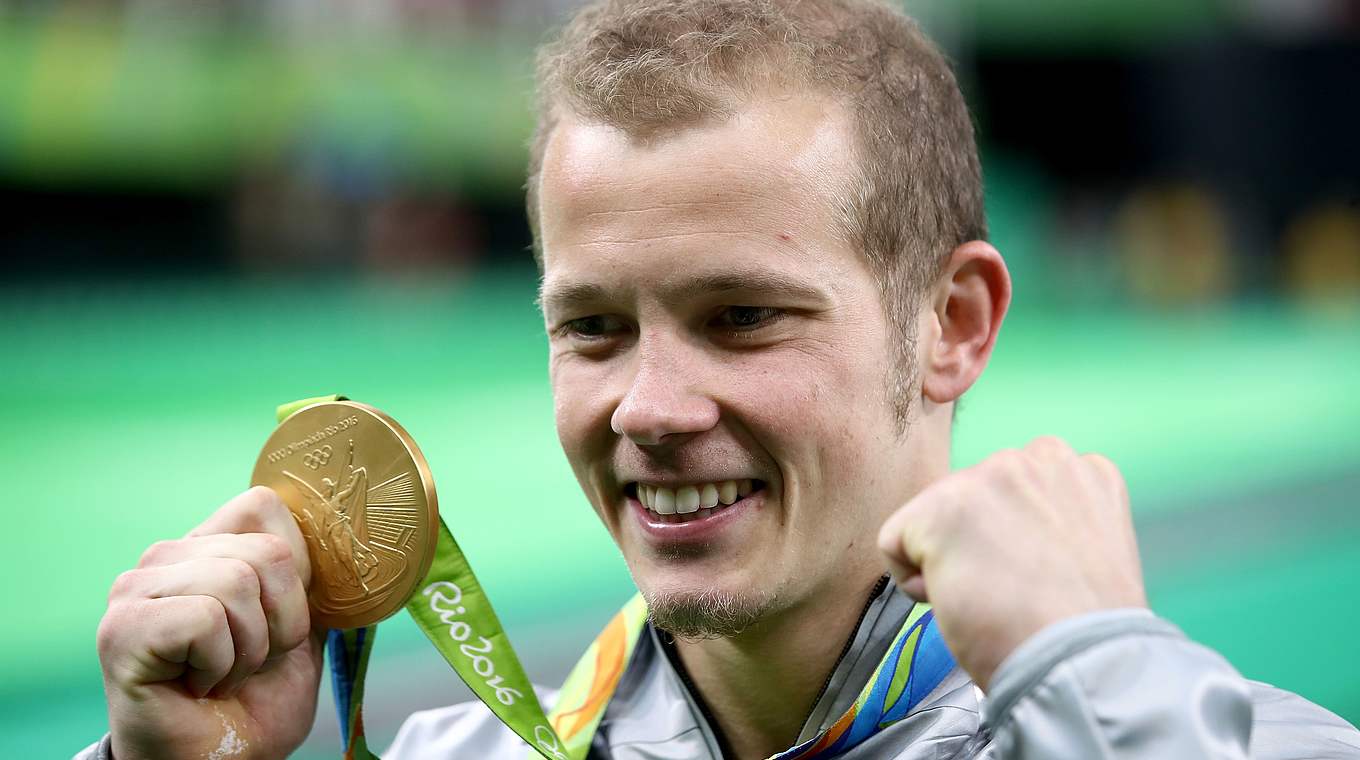 Turn-Olympiasieger Fabian Hambüchen: Ein goldenes Händchen auch bei der Auslosung? © 2016 Getty Images