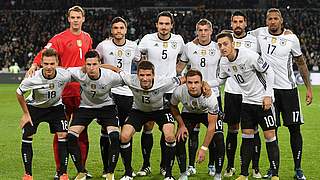 Rückt auf Position zwei vor: die deutsche Nationalmannschaft © 2016 Getty Images