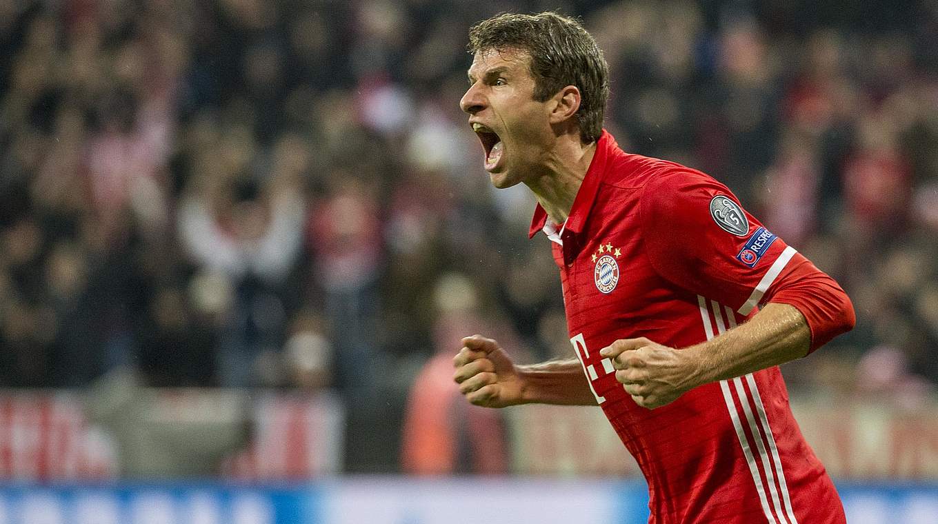 Müller: "We're all thrilled to get the win" © 2016 Getty Images
