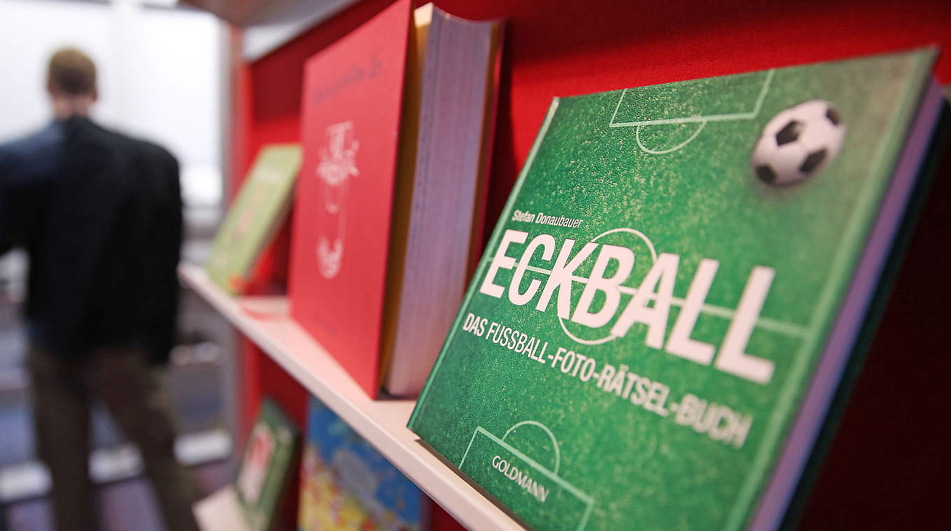 Bei der Frankfurter Buchmesse mit dabei: das DFB-Kulturstadion © 2013 Getty Images