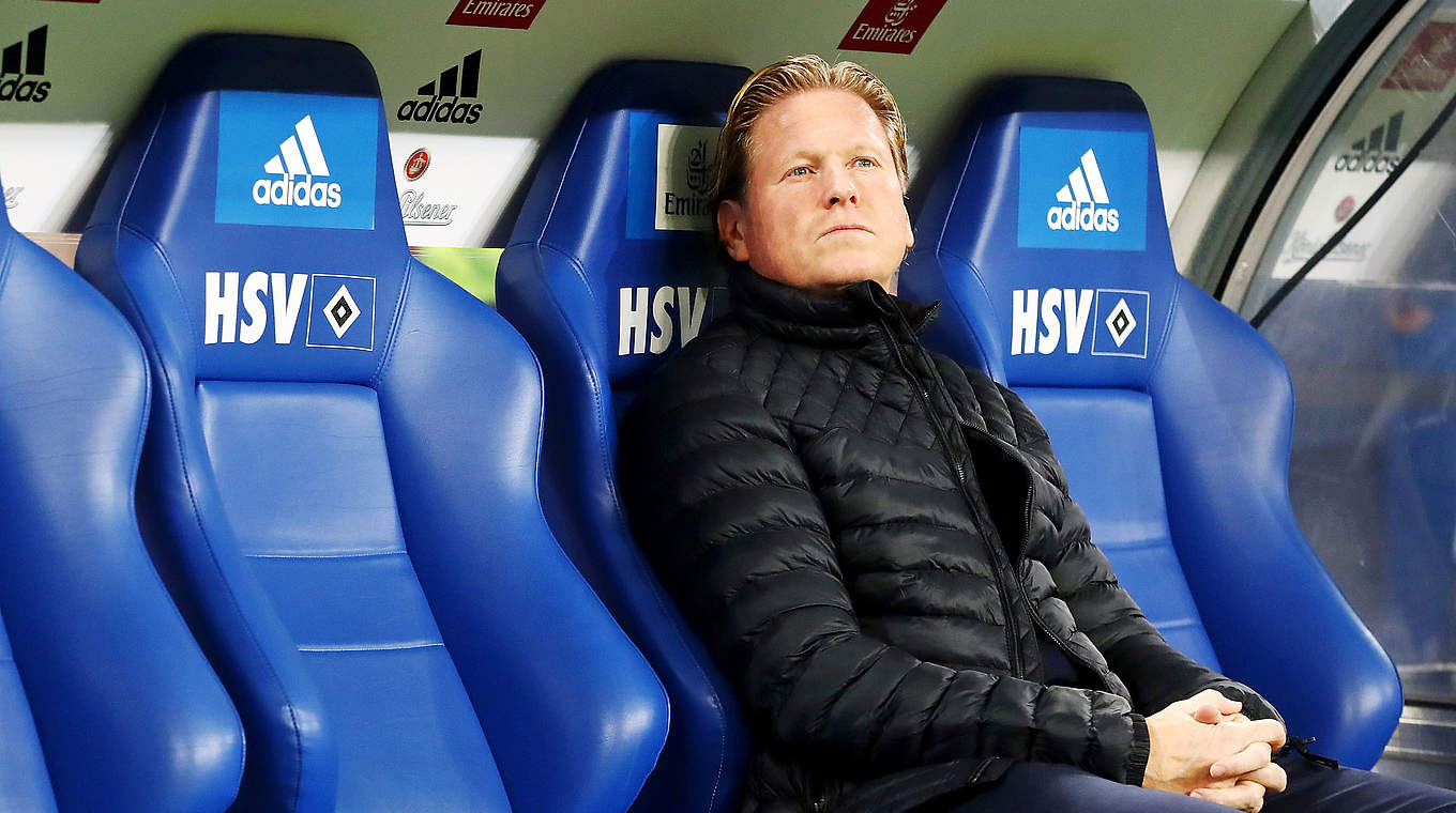 Keine Punkte beim Heimdebüt: HSV-Trainer Markus Gisdol © 2016 Getty Images