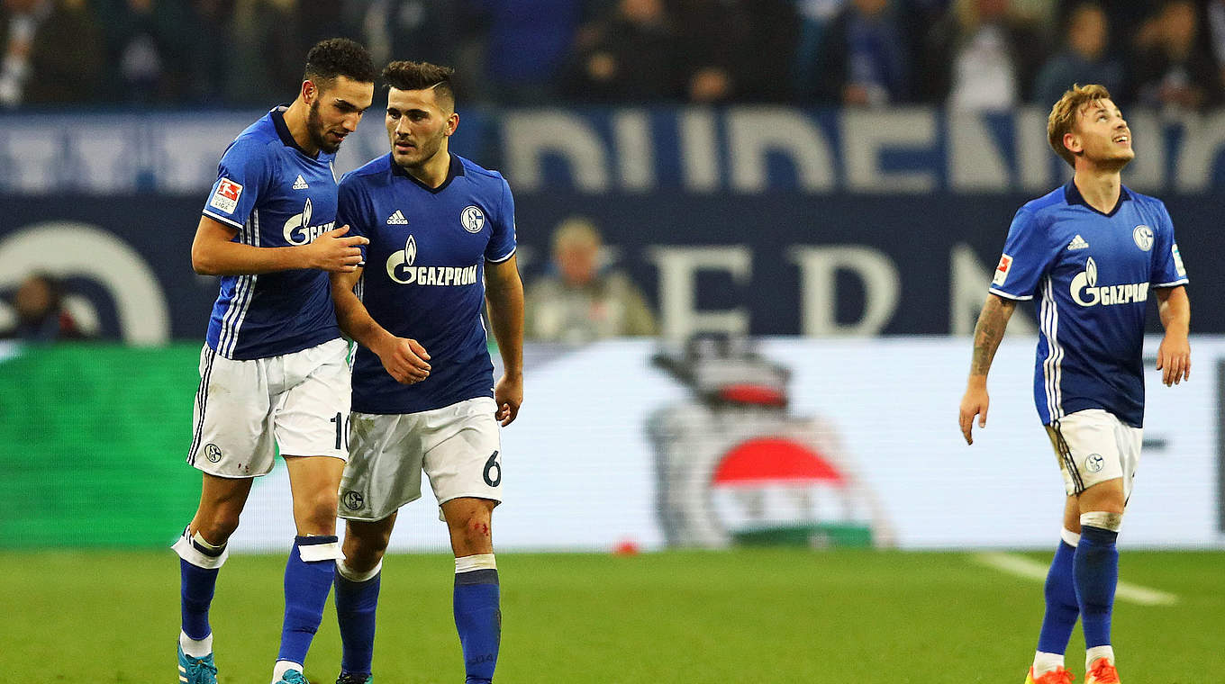 Nabil Bentaleb and Max Meyer were both on the scoresheet for Schalke. © 2016 Getty Images