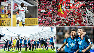 Bundesliga-Duell der Überraschungsteams: Köln empfängt die TSG Hoffenheim © Getty/DFB