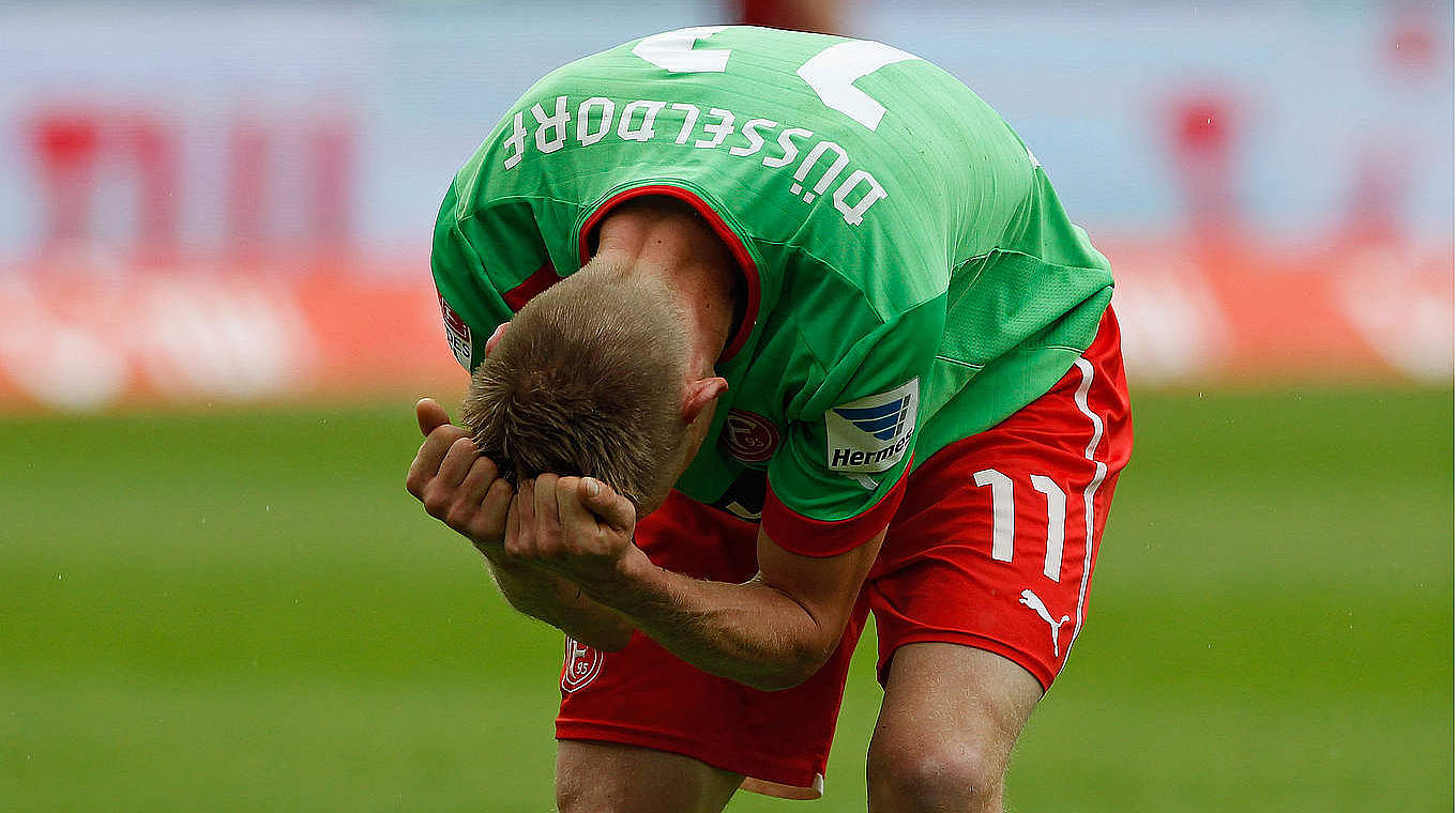 Bad memories: Hannover 96 beat Fortuna Düsseldorf in 2013 which led to their relegation  © 