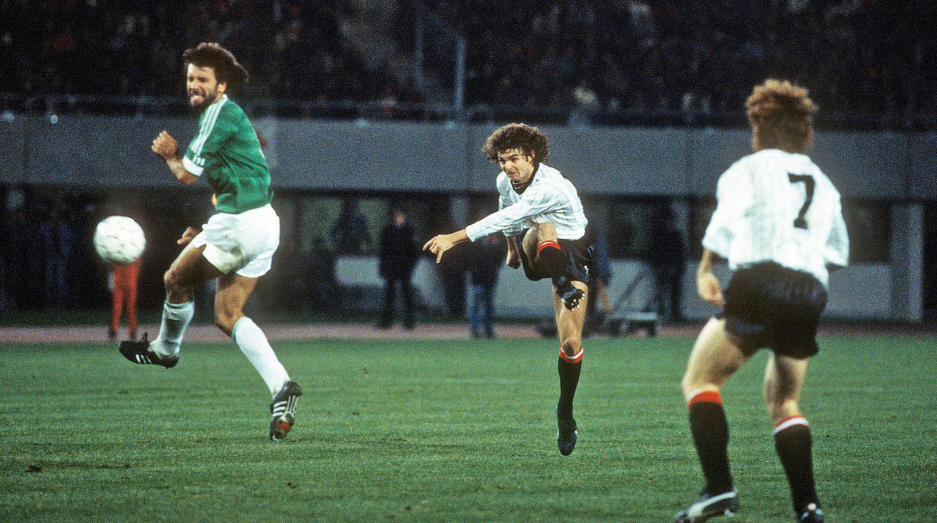 Höchste Niederlage der Ära Beckenbauer: DFB-Team verliert 1986 mit 1:4 in Österreich © imago sportfotodienst