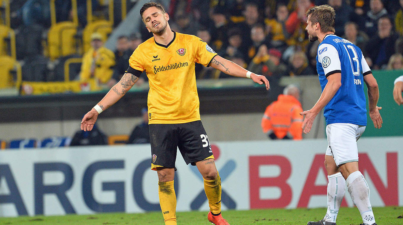 Lost for words: dominant Dresden beaten at home by Bielefeld  © imago/Eibner