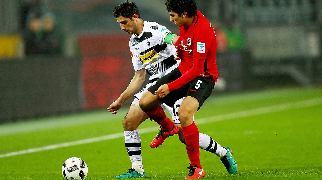 Frustrating evening: Lars Stindl struggled to break through SGE's back line. © Getty Images