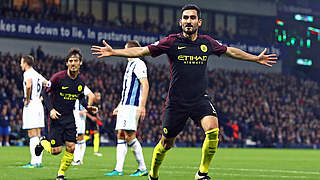 Überragende Partie: Ilkay Gündogan (r.) führt Manchester City zum klaren Sieg © 2016 Getty Images