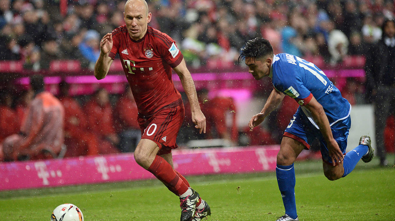 Flügelflitzer in Topform: Arjen Robben (l.) © 2016 Getty Images