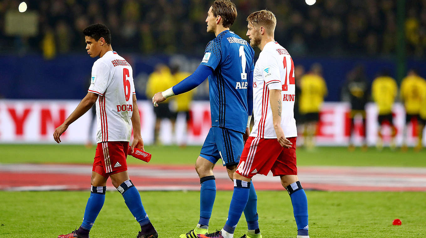 Negativer Vereinsrekord: Der Hamburger SV gewinnt keins seiner ersten zehn Spiele © 2016 Getty Images