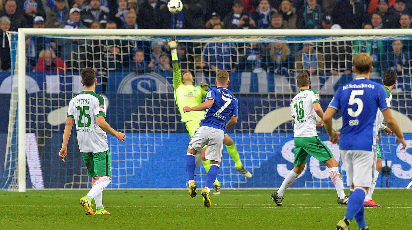 Meyer on his brilliant shot: "I hoped that it would go straight in" © imago/Nordphoto