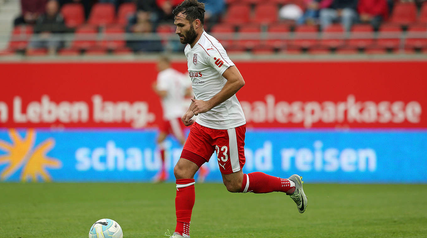 Fällt wohl doch nur wenige Tage aus: Halles Sascha Pfeffer © 2016 Getty Images