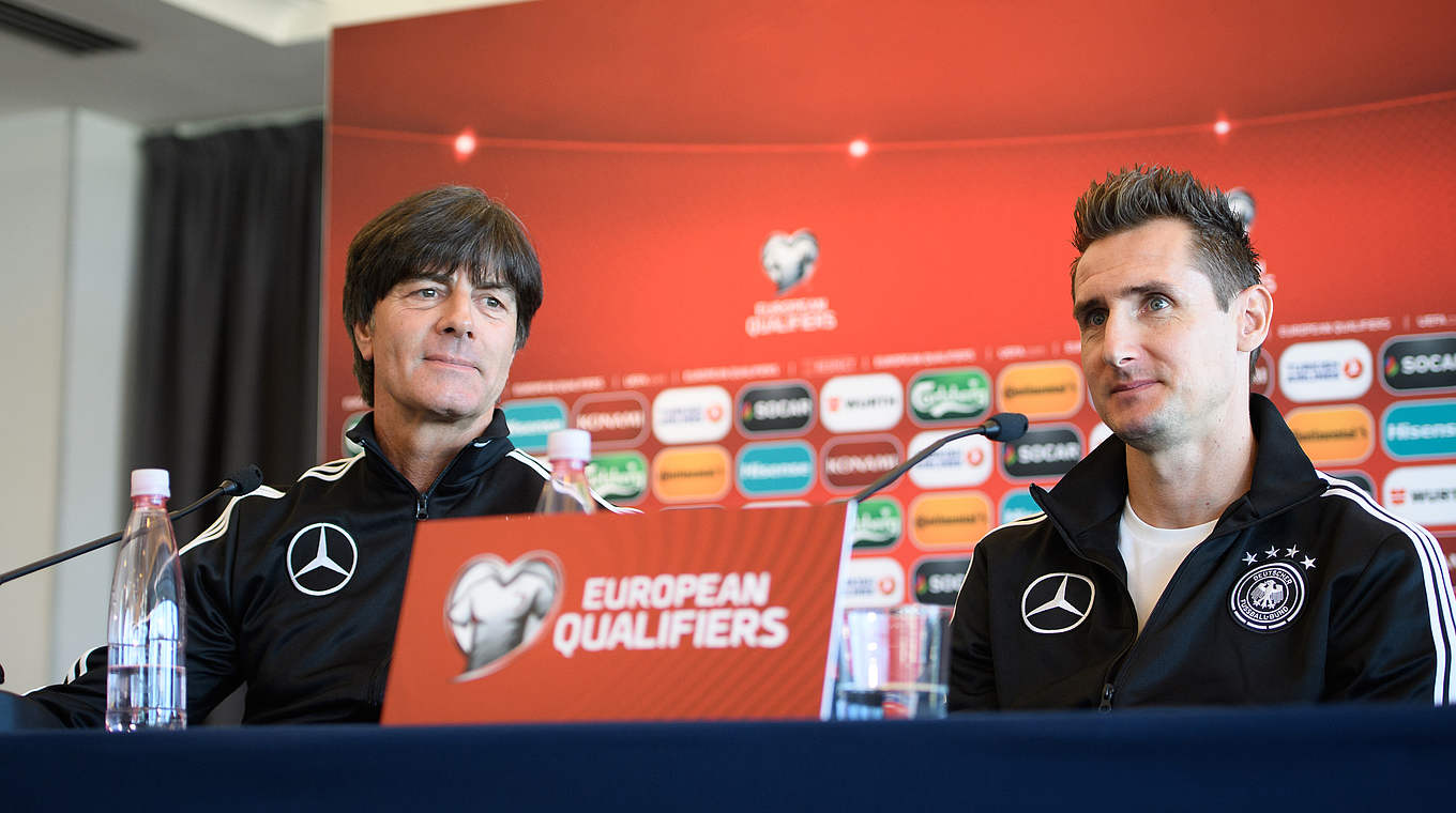 Klose is "delighted and very grateful" for his chance to train as a coach with the DFB.  © GES/Marvin Ibo Güngör