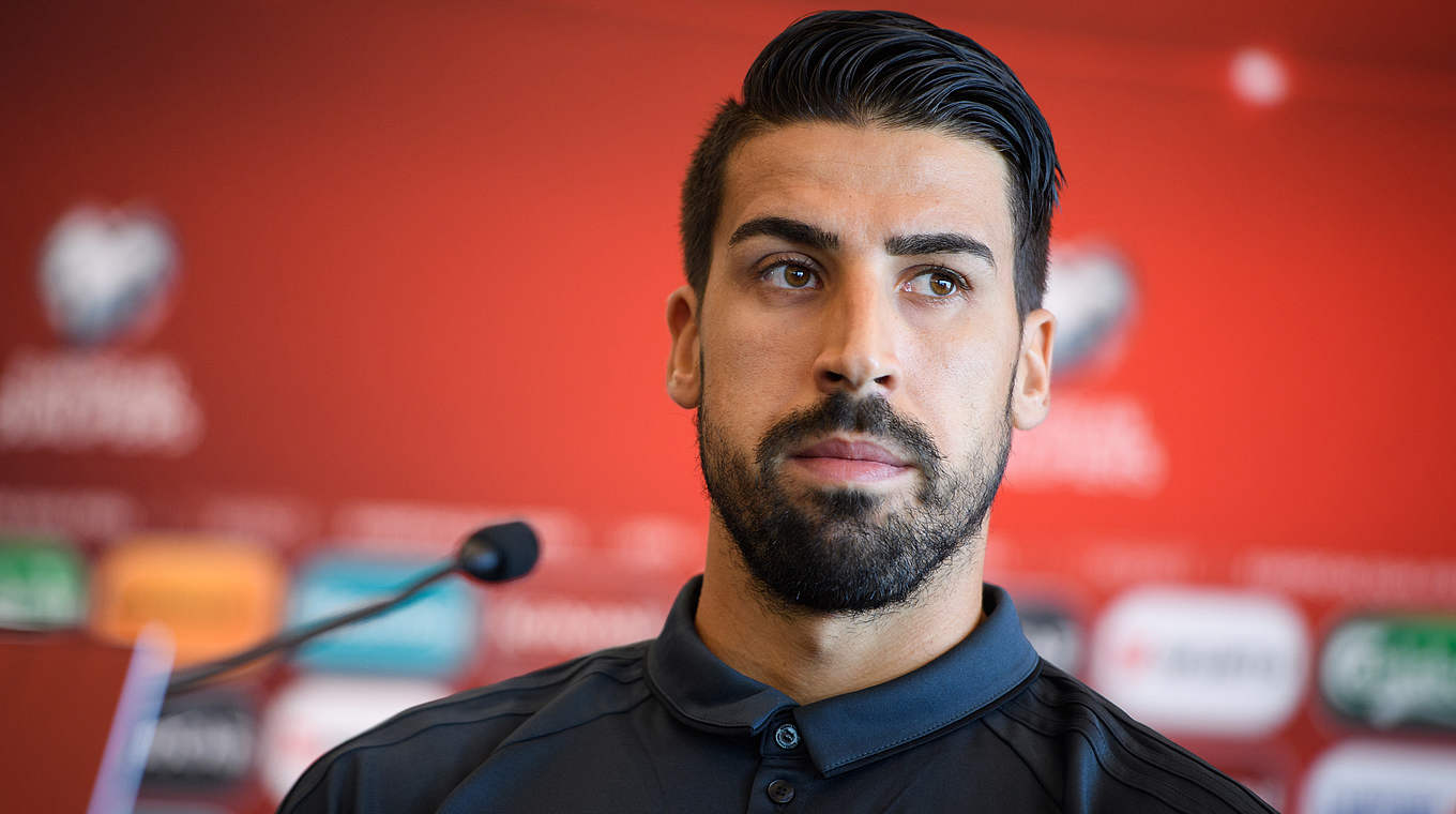 Sami Khedira: "We want to treat the fans to a good performance." © GES/Marvin Ibo Güngör