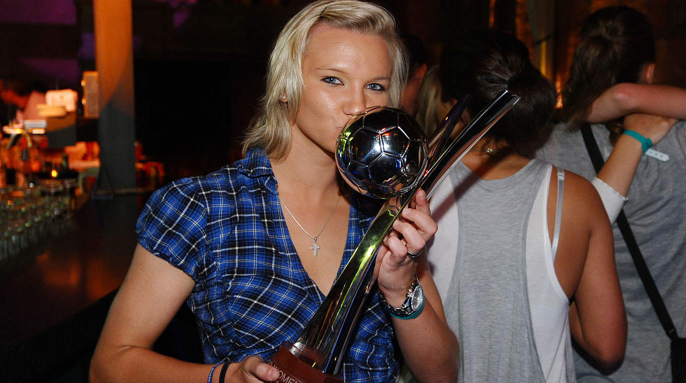 Drückt der WM 2010 ihren Stempel auf: Alexandra Popp © 2010 Getty Images